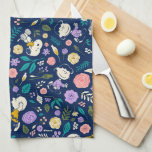 Linge De Cuisine Peanuts In Bloom Pattern<br><div class="desc">Take a look at this super cute design featuring Snoopy,  Woodstock,  Charlie Brown & Lucy in a colorful floral pattern.</div>