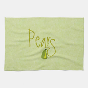 Linge De Cuisine PEARfect Pear ton vert clair