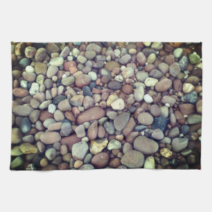 Linge De Cuisine Pebbles Photo Tea Towel 40.6 cm x 61 cm