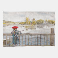 Pêche de Lisbeth par Carl Larsson
