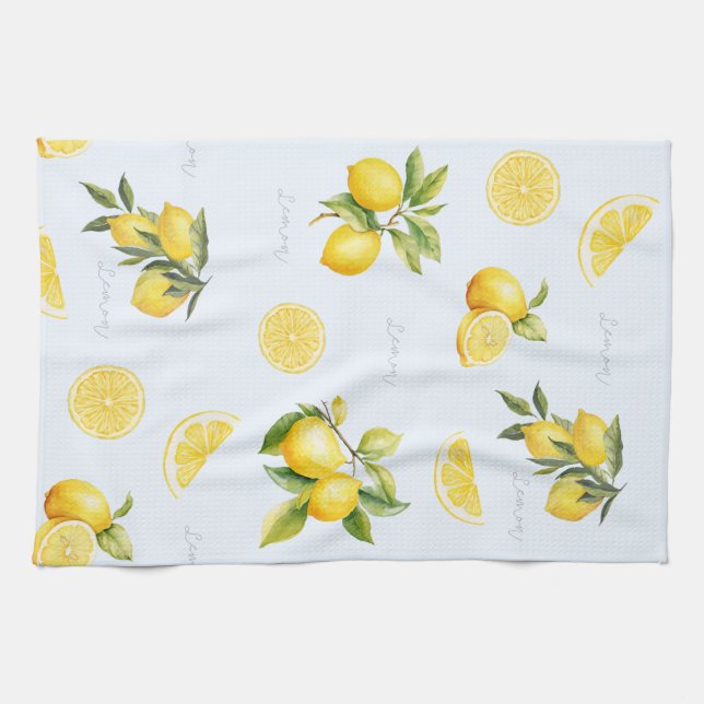 Linge De Cuisine Pêcher Citron (Horizontal)