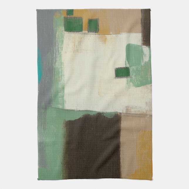 Linge De Cuisine Peinture expressionniste avec pointes de brosse lo (Vertical)