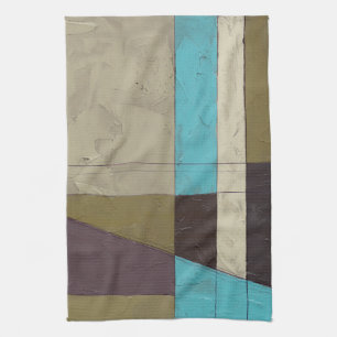 Linge De Cuisine Peinture minimaliste contemporaine avec couleur pr