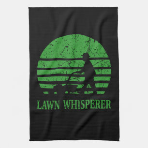 Linge De Cuisine Pelouse Mower Pelouse Whisperer Gardener Cadeau