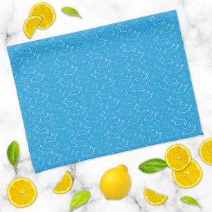 Linge De Cuisine Pembroke Welsh Corgi Cute Motif Turquoise