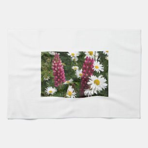 Linge De Cuisine Pensée à vous fleurs florales