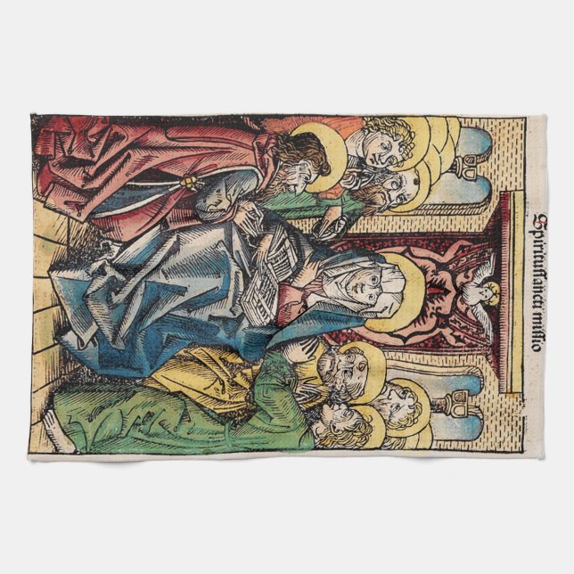 Linge De Cuisine Pentecôte après dimanche de Pâques (Horizontal)