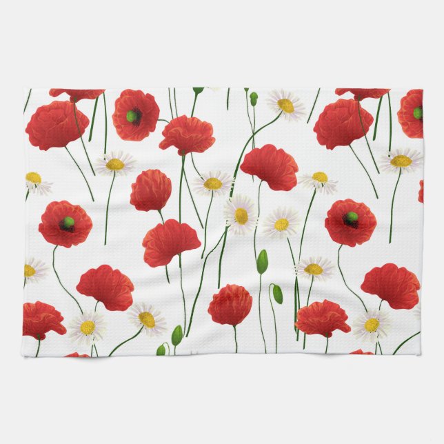 Linge De Cuisine Pépites et marguerites (Horizontal)