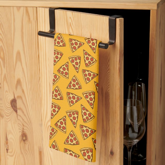 Linge De Cuisine Pepperoni Pizza Motif (Pliage en tiers)