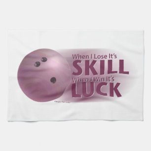 Linge De Cuisine Perdre la compétence gagner la chance Bowling rose