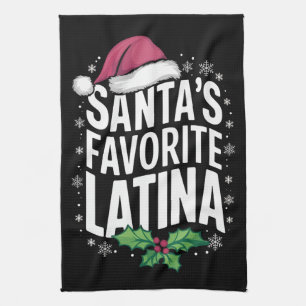 Linge De Cuisine Père Noël Favori Noël latin Noël latina Noël laid