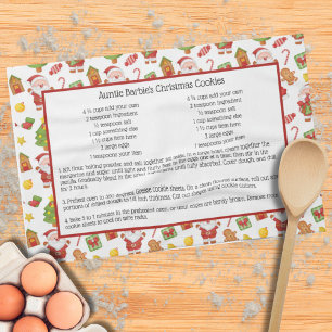 Linge De Cuisine Père Noël Gingerbread Cute Christmas Family Recett