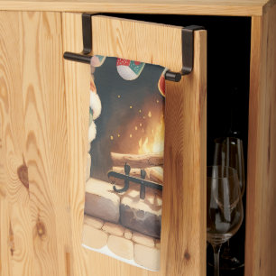 Linge De Cuisine Père Noël par foyer Noël Stockage