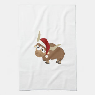 Linge De Cuisine Père Noël Yak