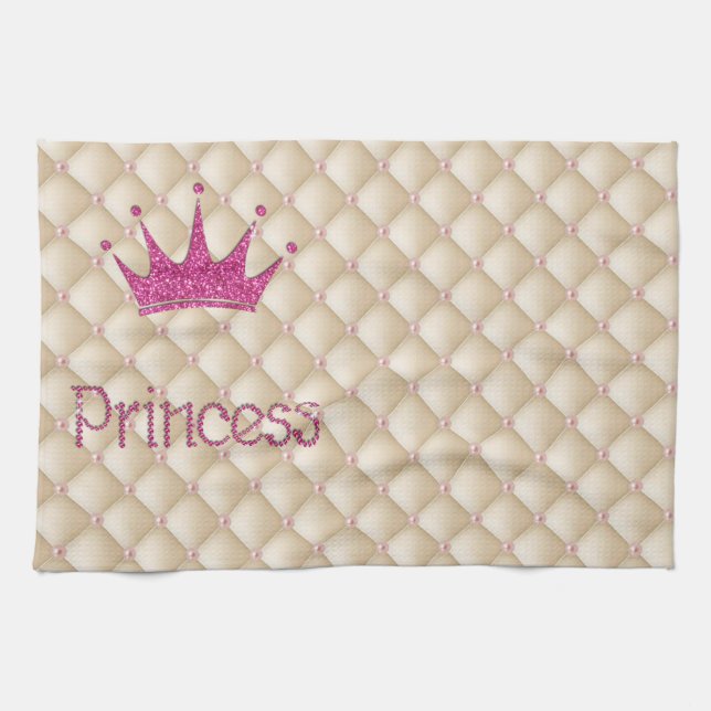 Linge De Cuisine Perles Charming Chic, Tiara, Princesse, Glitterie (Horizontal)