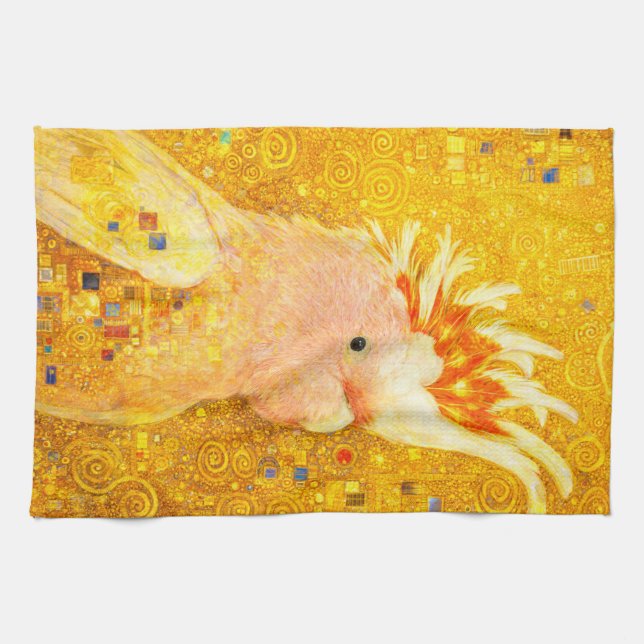 Linge De Cuisine Perroquet Cacatoès de Major Mitchell de Gustav Kli (Horizontal)