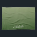 Linge De Cuisine Personalized green<br><div class="desc">Personalized green</div>
