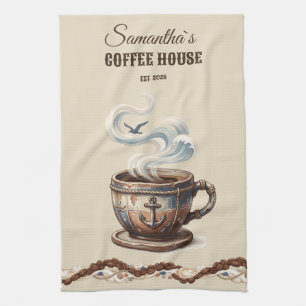 Linge De Cuisine Personnalisation de l'image de marque du Cafe Coas