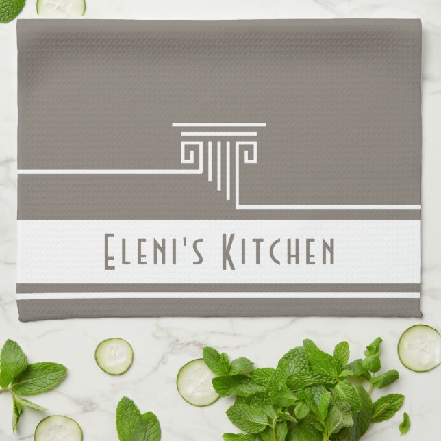 Linge De Cuisine Personnalisé élégant (Plié)