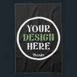 Linge De Cuisine personnalisé, unique, élégant et minimaliste<br><div class="desc">Ce design est accessible à tous. N'hésitez pas à customiser le logo,  les images,  le texte et les couleurs selon vos préférences. Merci beaucoup.</div>
