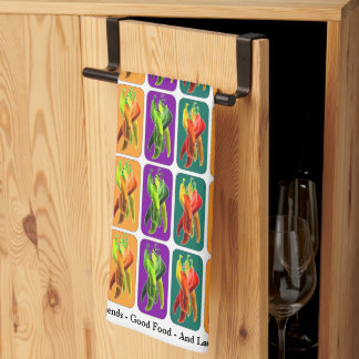 Linge De Cuisine Personnaliser avec du texte ou le nom de famille C