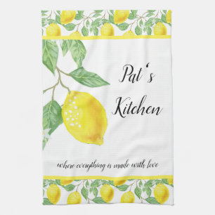 Linge De Cuisine Personnaliser le Motif citron