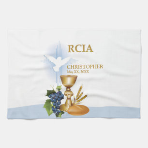 Linge De Cuisine Personnalisez, RCIA Félicitations Sacrement Cathol
