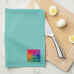 Linge De Cuisine Personnalisez votre photo ou votre logo Modèle Tur<br><div class="desc">Personnalisez votre photo Image ou logo de l'entreprise Moderne Elégant Best Modèle White Kitchen Towel.</div>