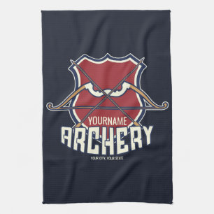 Linge De Cuisine Personnalized Archery Sports Recurve Bow Arrow