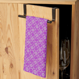 Linge De Cuisine Pétales dans le silence 01. Motif floral.