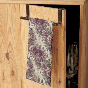 Linge De Cuisine Pétales de prune - Gothique victorien