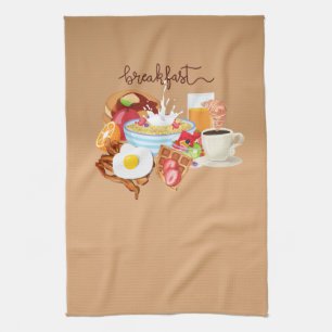 Linge De Cuisine Petit déjeuner