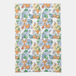 Linge De Cuisine Petit motif mignon de Fox