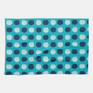 Linge De Cuisine Petit pois rond de chat