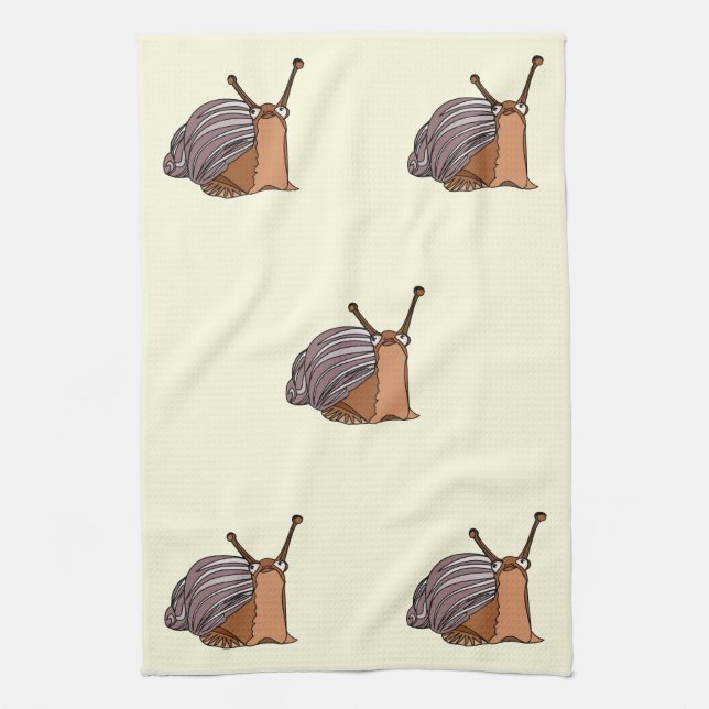 Linge De Cuisine Petit Snail - (Vertical)