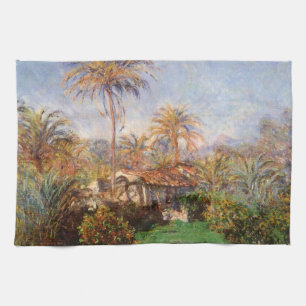 Linge De Cuisine Petite ferme rurale à Bordighera par Claude Monet