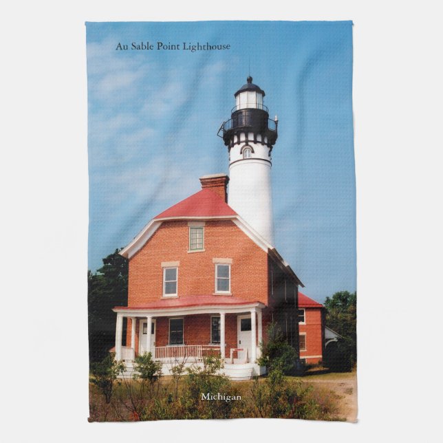 Linge De Cuisine Phare Au Sable Point (Vertical)