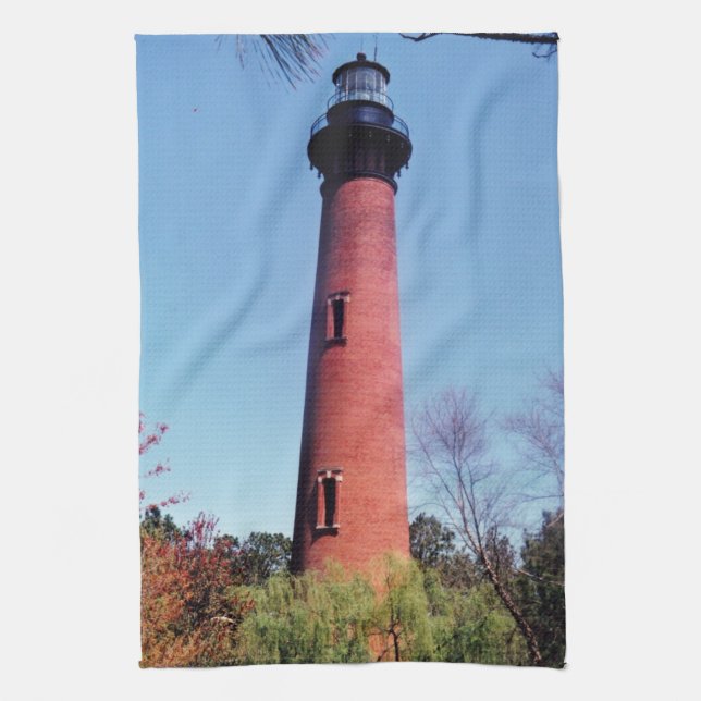 Linge De Cuisine Phare de Currituck (Vertical)
