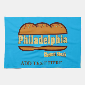 Linge De Cuisine Philadelphie Fromage Steak design Cuisine Serviett