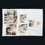 Linge De Cuisine Photo d'arbre de Noël familial moderne avec étoile<br><div class="desc">Prenez la magie des moments de vacances de votre famille avec notre garde personnalisée "Modern Family Christmas Tree with Photo".Transformez les souvenirs spéciaux de votre famille en un souvenir unique grâce à notre ornement "Modern Family Christmas Tree with Photo" de Zazzle. Commandez le vôtre dès aujourd'hui et faites de cette...</div>