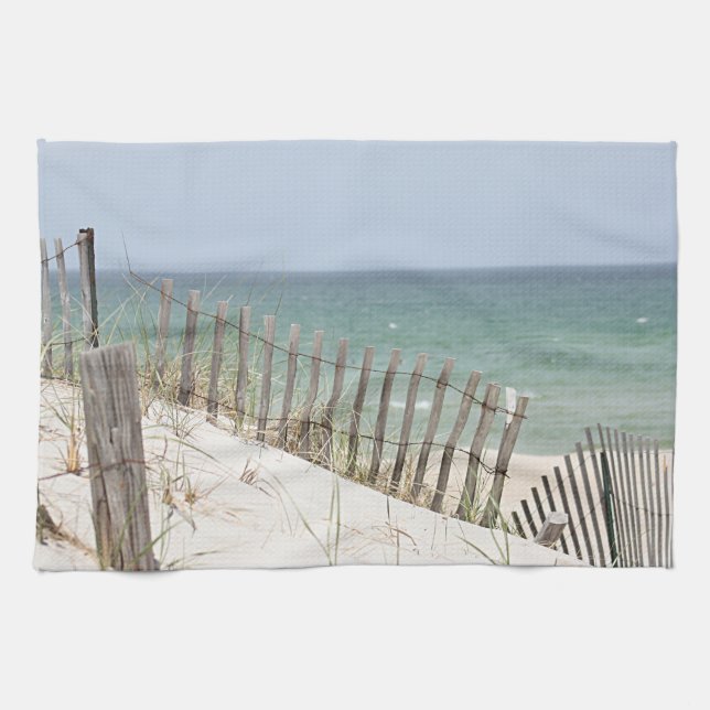 Linge De Cuisine Photo de plage (Horizontal)