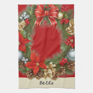 Linge De Cuisine Photo de votre animal de compagnie de chien Festin