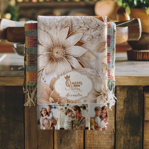 Linge De Cuisine Photo Maman Reine de la cuisine personnalisée