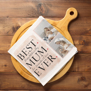 Linge De Cuisine Photo Pink Happy Mothers Day