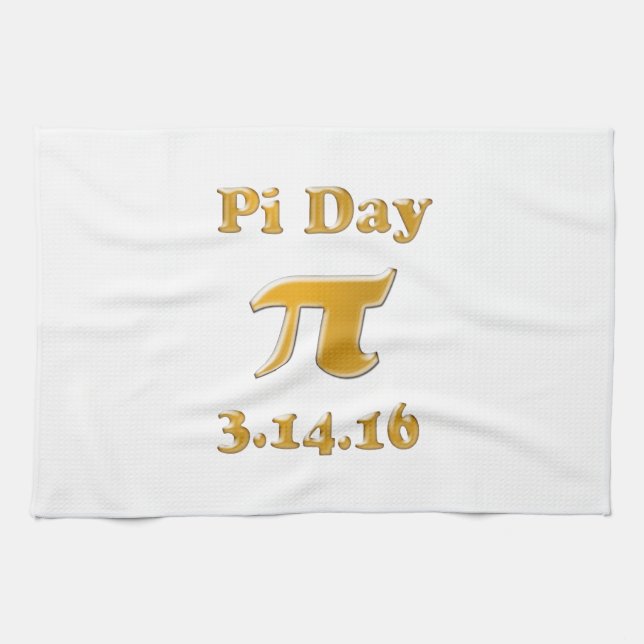 Linge De Cuisine Pi Day 2016 (Horizontal)