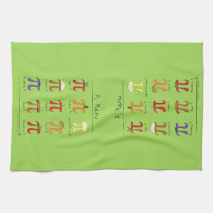 Linge De Cuisine Pi Symbole Menu Cute Math Enseignant