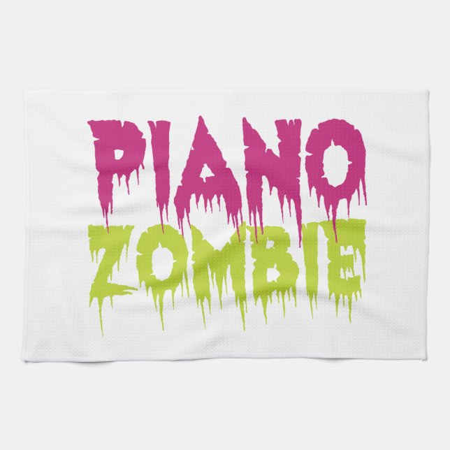 Linge De Cuisine Piano Zombie (Horizontal)