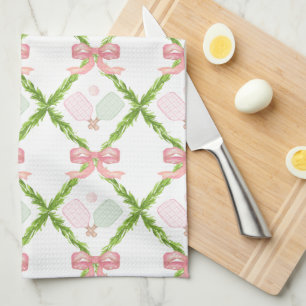 Linge De Cuisine Pickleball rose Preppy