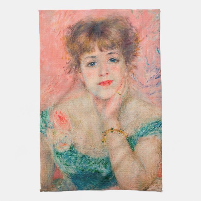 Linge De Cuisine Pierre-Auguste Renoir - Actrice Jeanne Samary (Vertical)