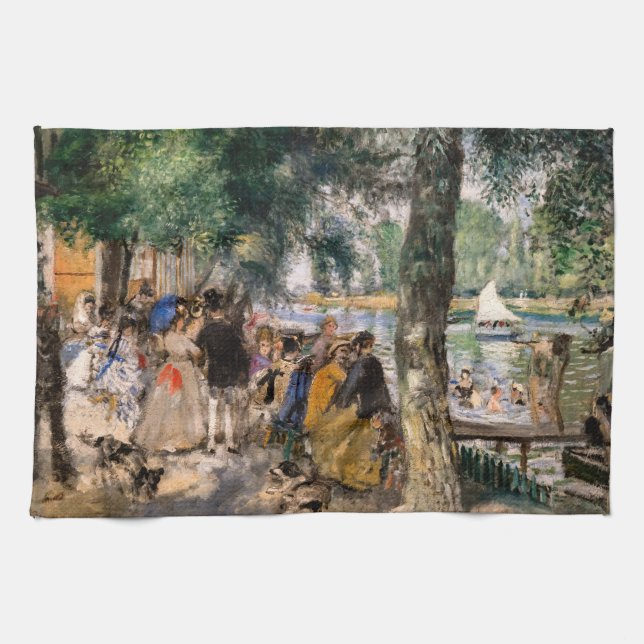 Linge De Cuisine Pierre-Auguste Renoir - Baignade sur la Seine (Horizontal)